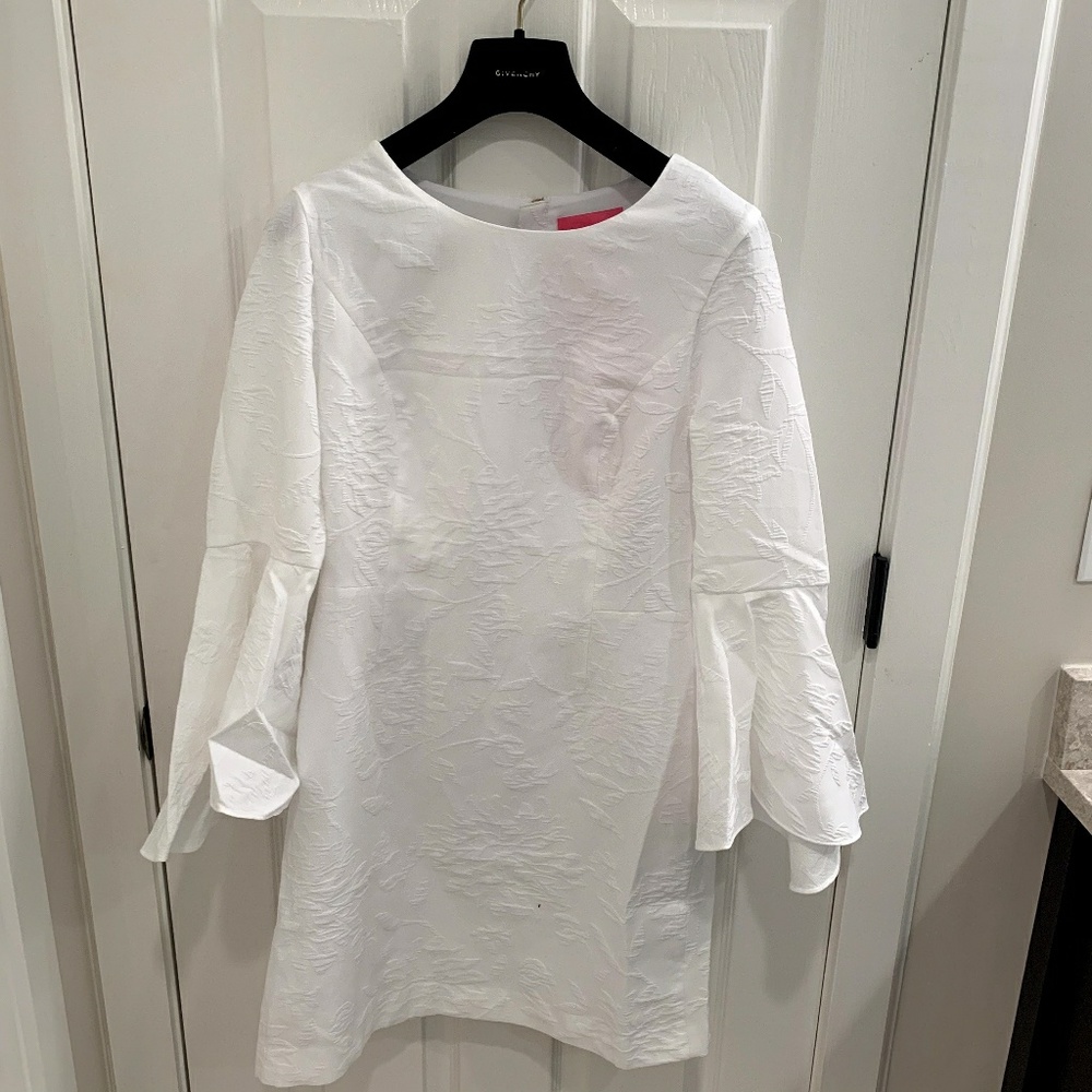 NWT 2019 Lilly Pulitzer white flutter dress
